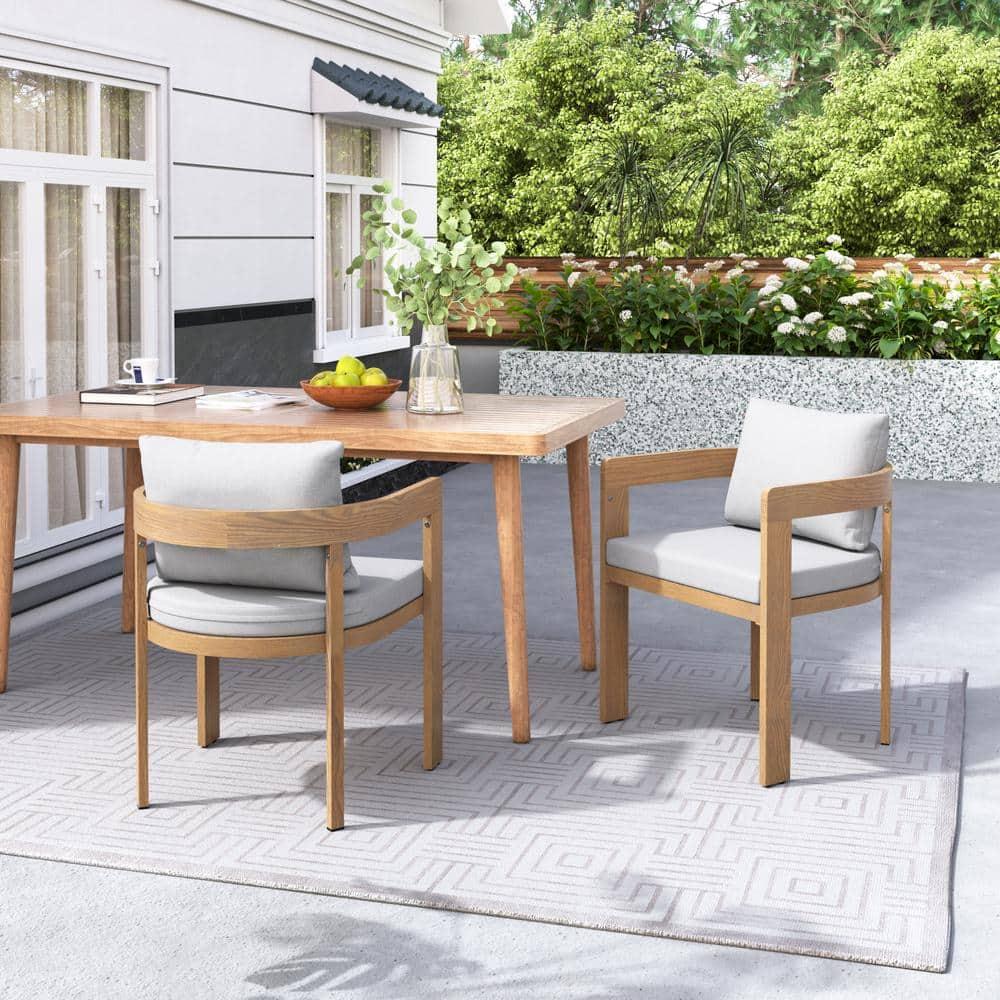Wade Logan® Jerry Aluminum Dining Chairs (Set of 2)