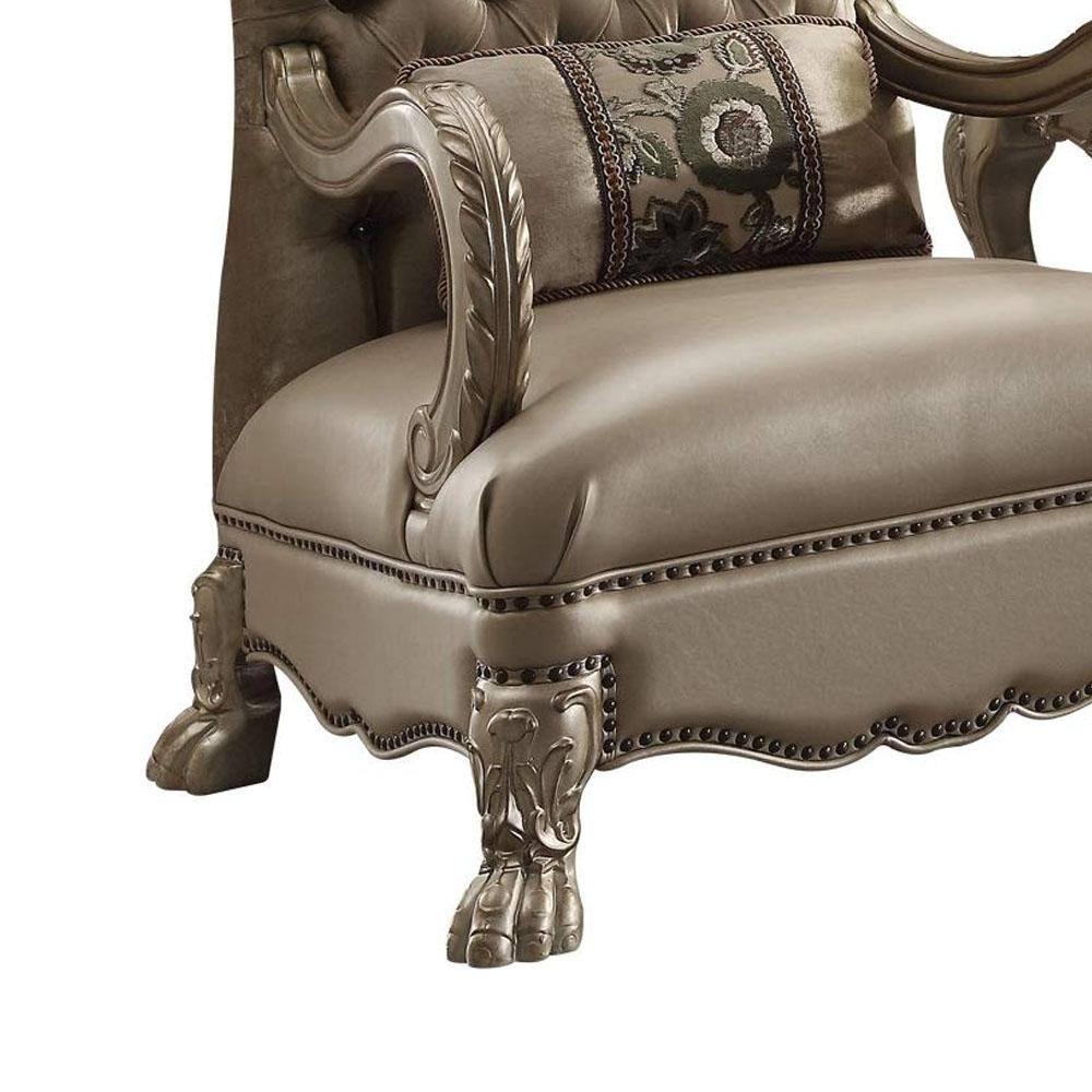 Andrew Home Studio Lole Velvet Armchair