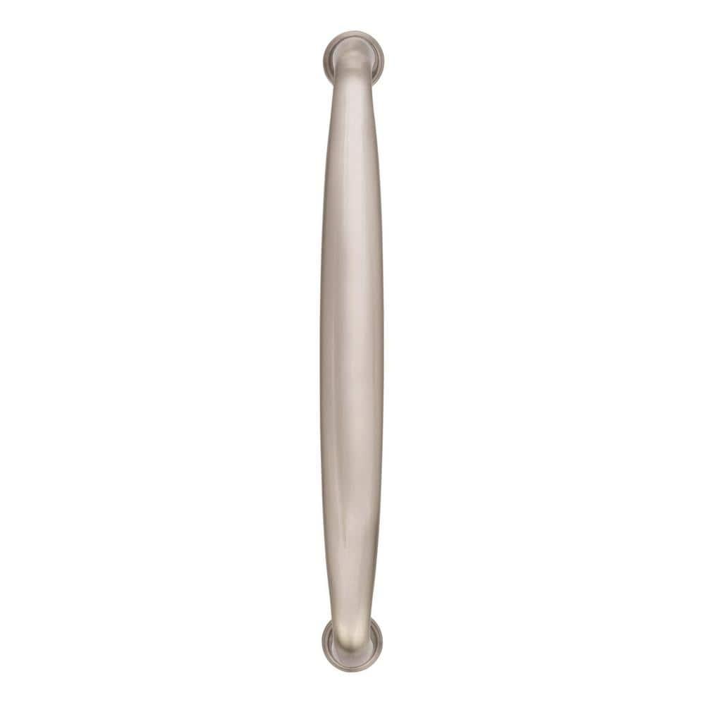 Amerock Kane 6-5/16 inch (160mm) Center-to-Center Satin Nickel Cabinet Pull