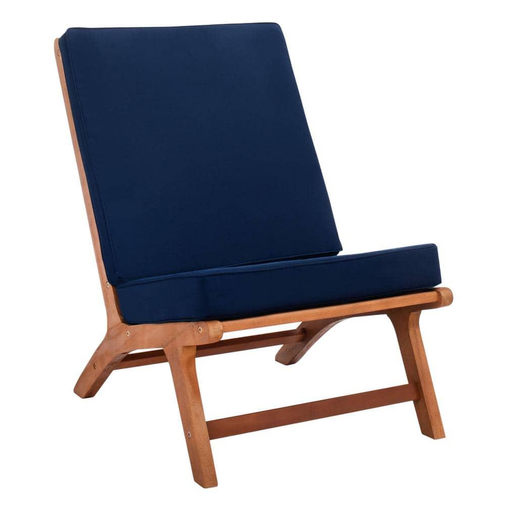 Chaston 4 Piece Living Set - Indoor/Outdoor - PAT7044 - Natural/Navy - Safavieh