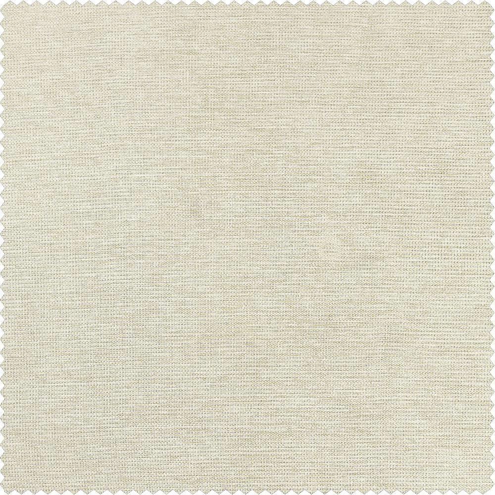 Oat Cream Textured Bellino Room Darkening Curtain - 50 in. W x 84 in. L Rod Pocket with Back Tab Single Curtain Panel