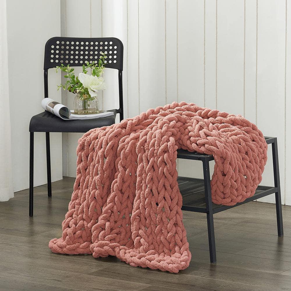 Donna Sharp Chenille Knitted Chenille Throw