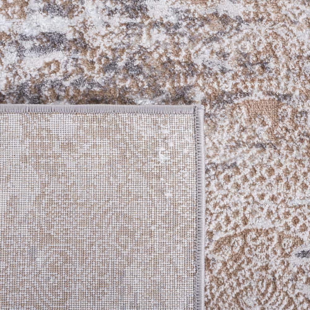 Amelia ALA271 Machine Made Indoor Area Rug - Beige/Gray - 8'x10' - Safavieh
