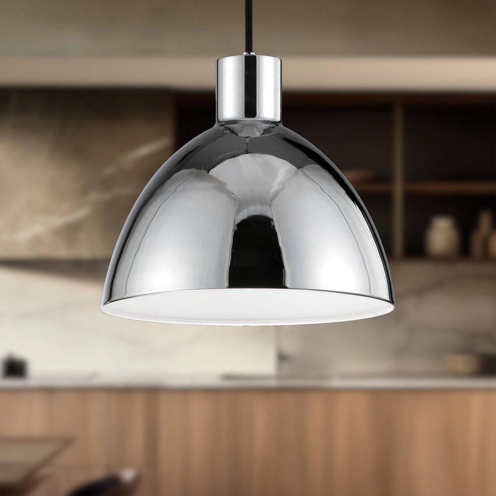 1 - Light Black LED Single Pendant