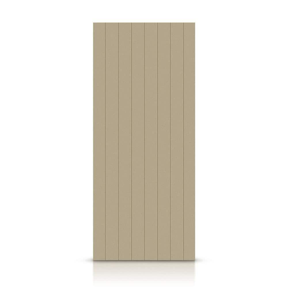 Calhome Hollow Paneled Painted Slab Door