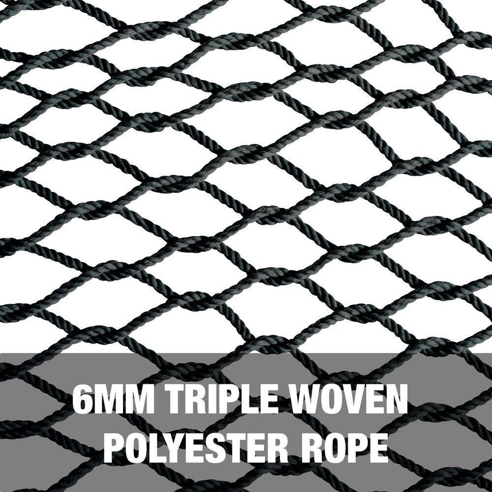 Bliss Hammocks Cotton Rope Hammock W/ Spreader Bar, 60-in. Wide, 450 lb. Capacity - Black