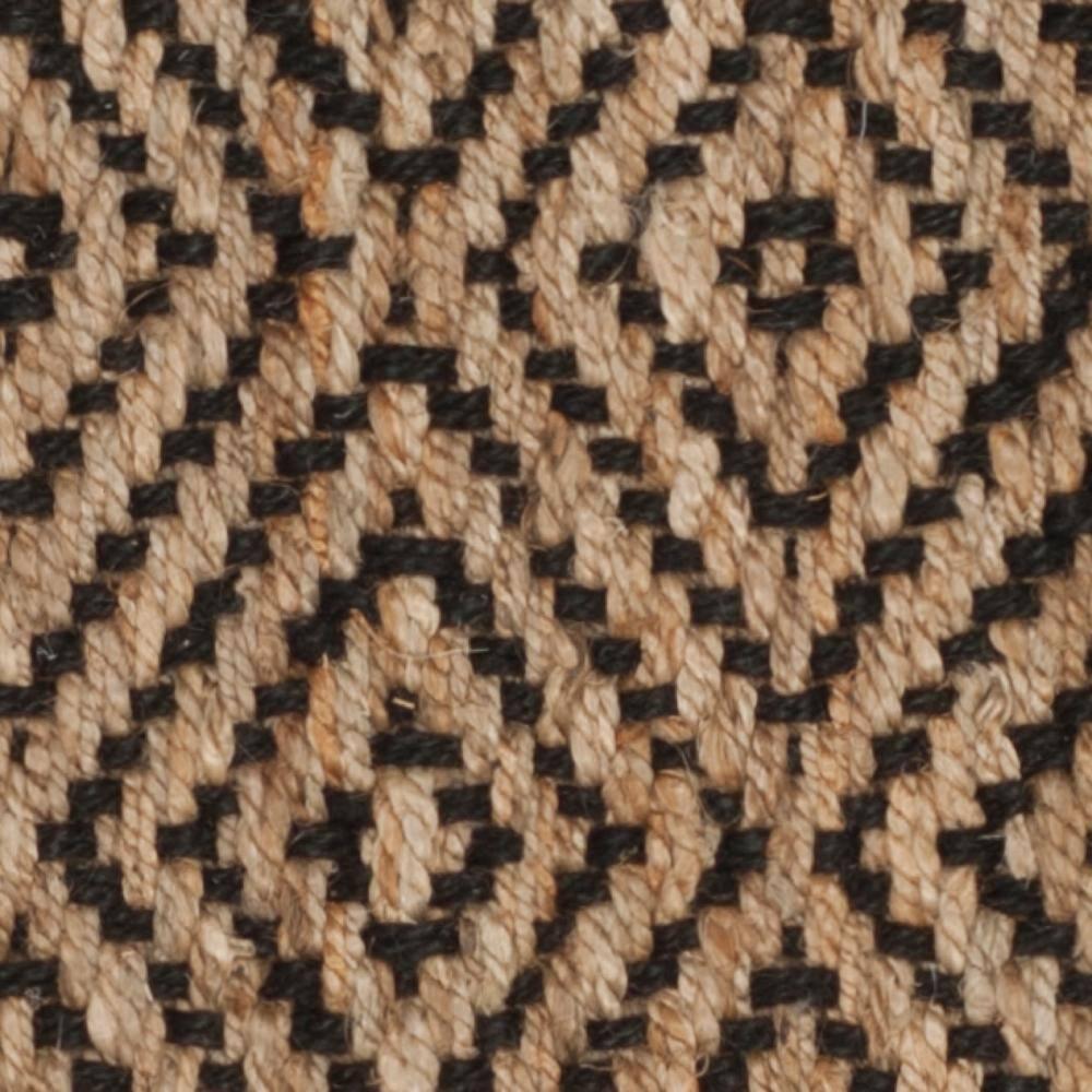 Natural Fiber NF181 Hand Woven Indoor Area Rug - Natural/Black - 4'x6' - Safavieh.