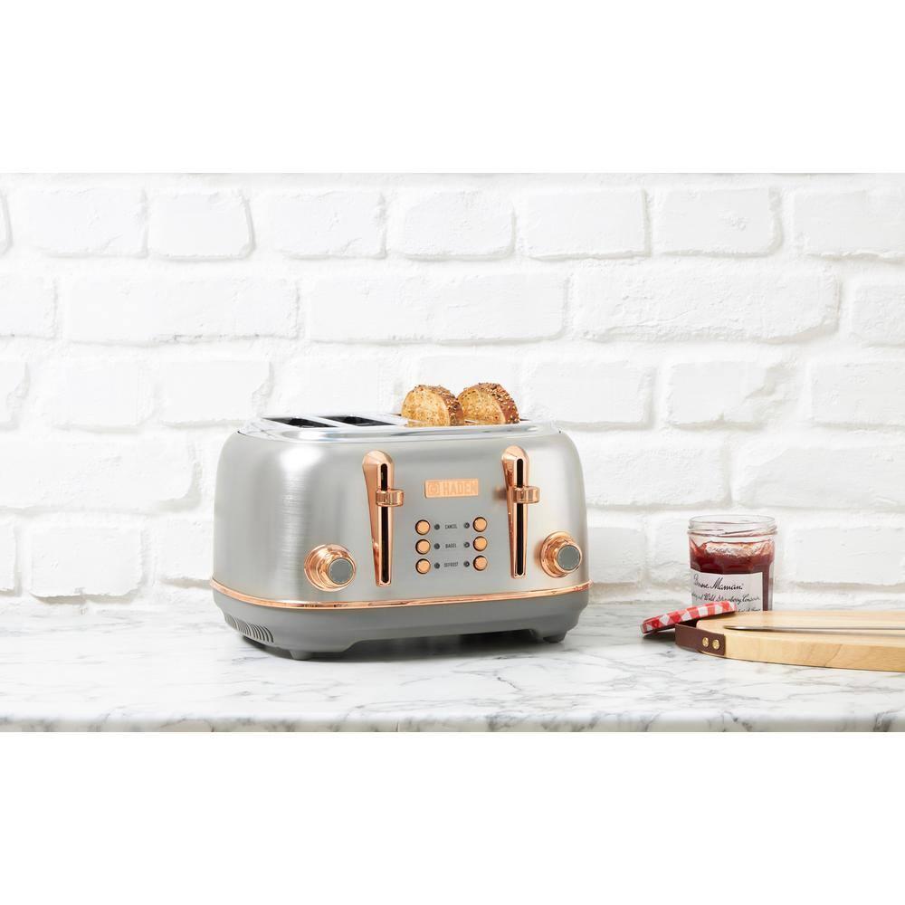 HADEN Heritage 4-Slice Wide Slot Toaster