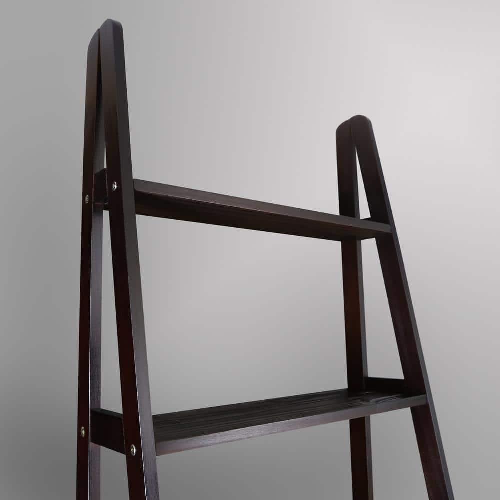 Casual Home 5-Shelf Ladder Bookcase