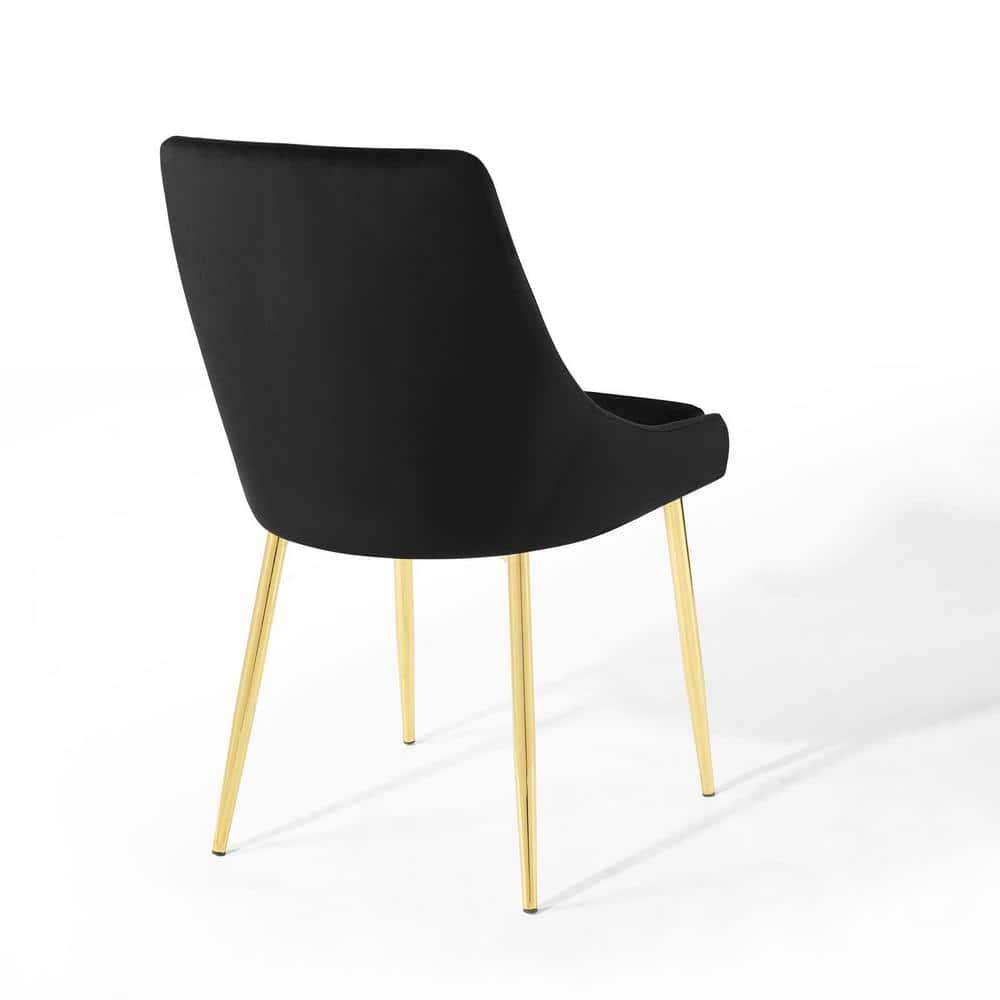 Modway Viscount Performance Velvet Dining Chairs (Set of 2)