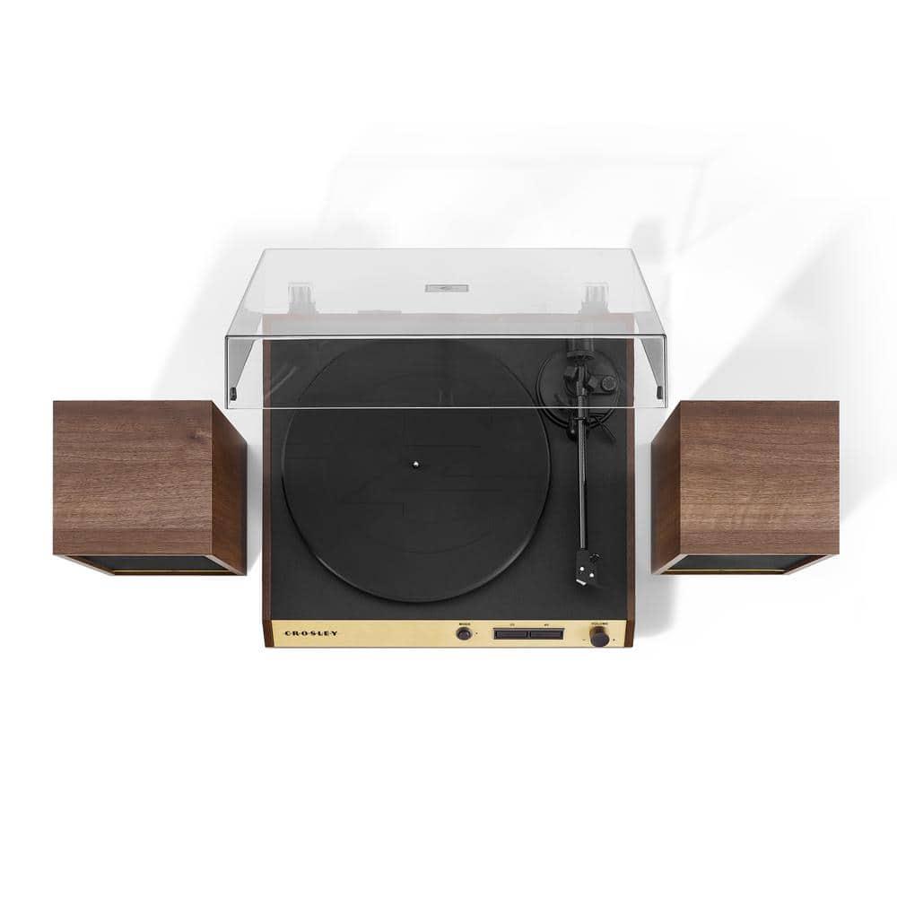 2 - Speed Turntable Decorative Record Player with Bluetooth