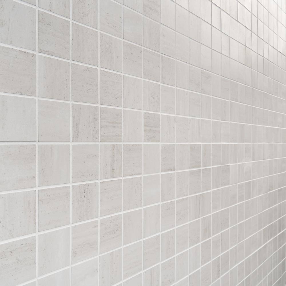 Roswell 12" x 12" Porcelain Mosaic Sheet Wall & Floor Tile (0.96 Sq. Ft. / Each)