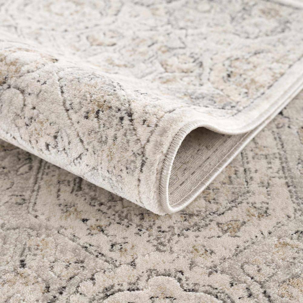 Hauteloom Rectangle Area Rug   Charcoal