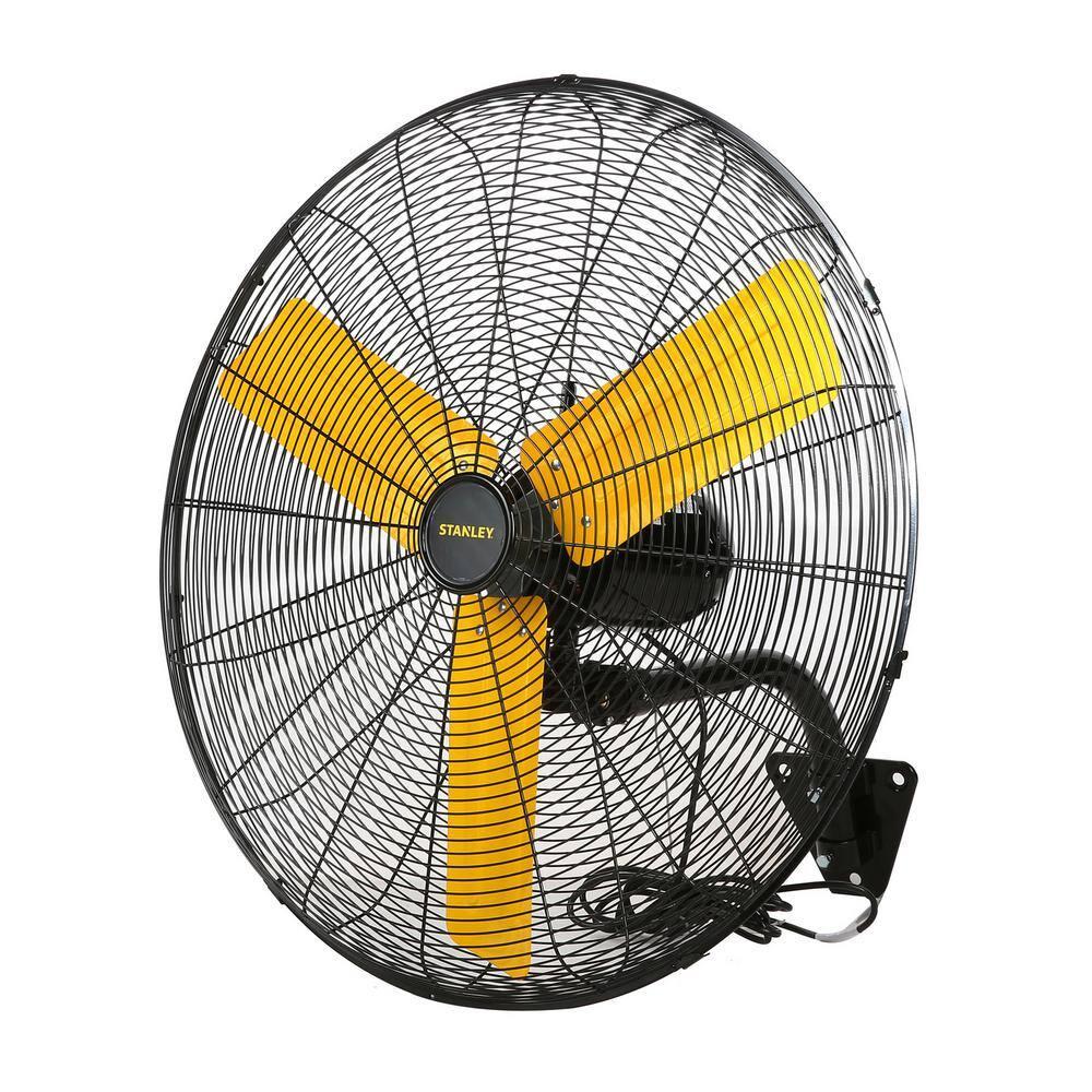 Stanley High-Velocity 24" Wall Mounted Fan