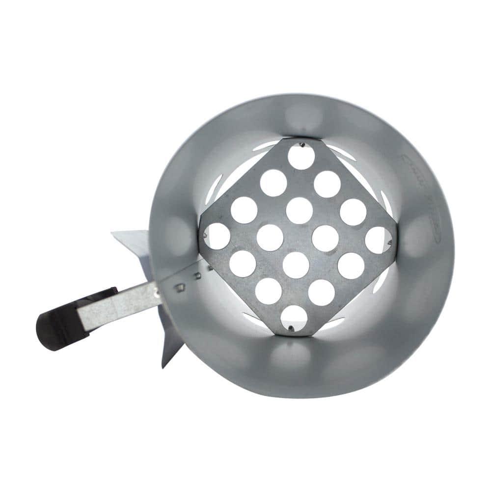 Kingsford Quick Start Zinc-Plated Steel Charcoal Chimney Starter