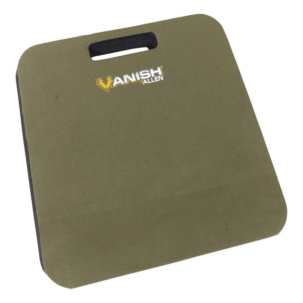 Vanish Foam Cushion, 14"L x 13"W x 2"H, Olive Green