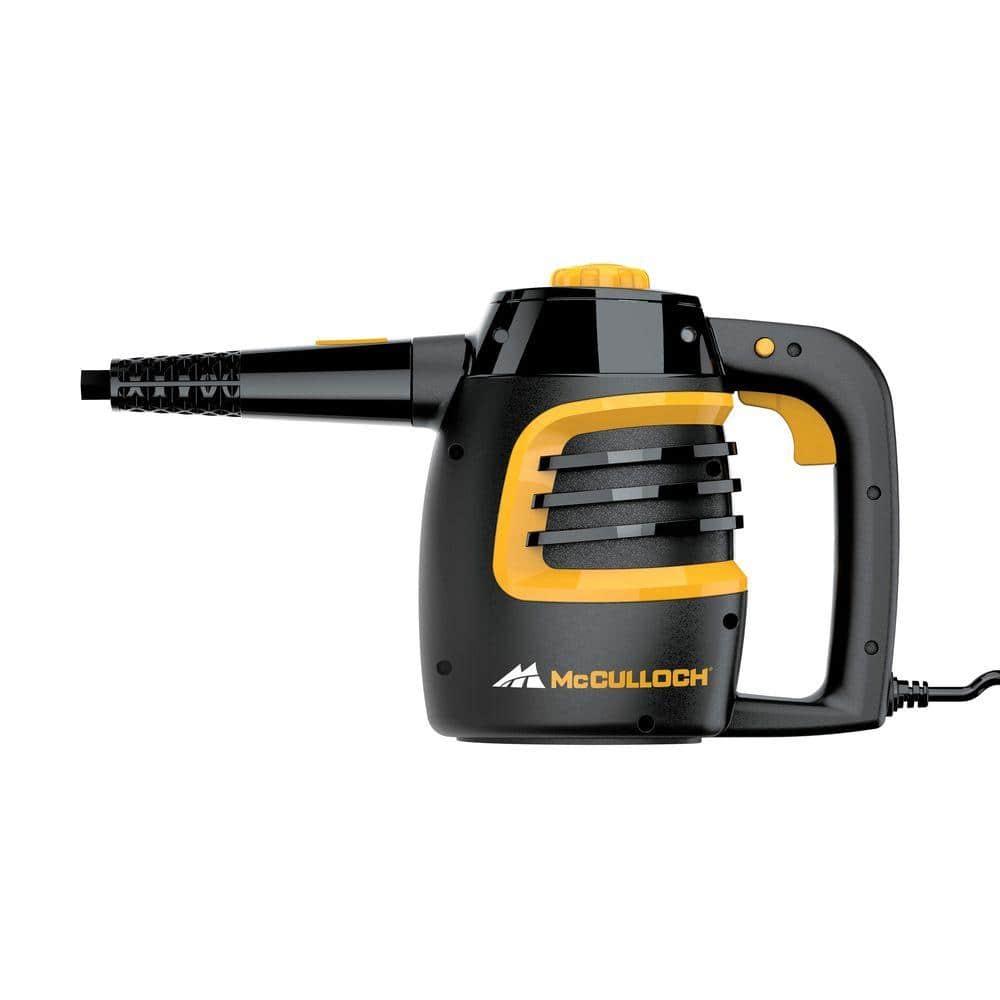 MC1230 Handheld Steam Cleaner, 10 Minute Runtime, 11 Accessories: Jet Nozzle, Brushes, & More - Built for Home, Tile, Grout, Carpet, Furniture, Car Detailing, & Commercial Deep Cleaning