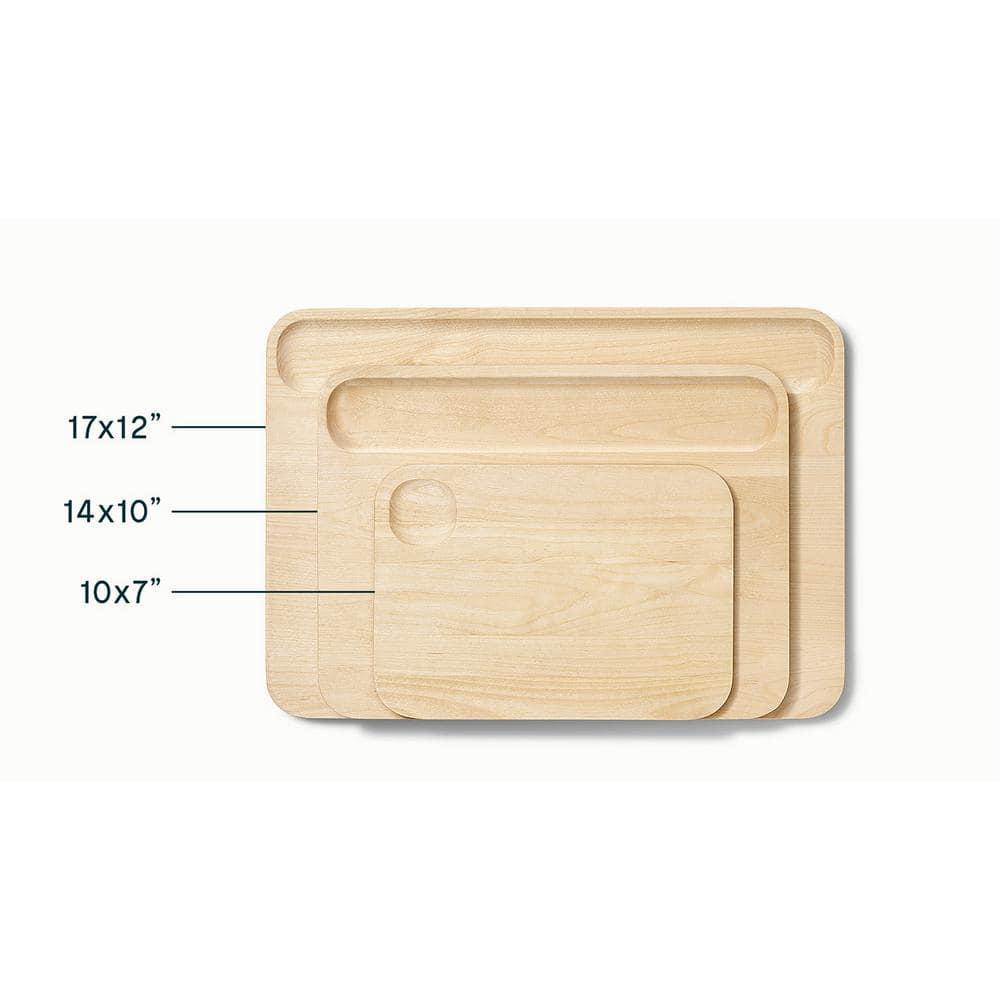 Caraway Birch Wood 4-Piece Cutting Board Set