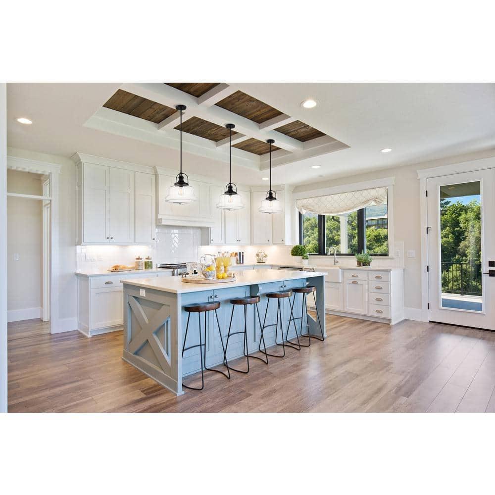 60/6759-Nuvo Lighting-Basel-1 Light Pendant-13.75 Inches Wide by 14.63 Inches High-Matte Black Finish