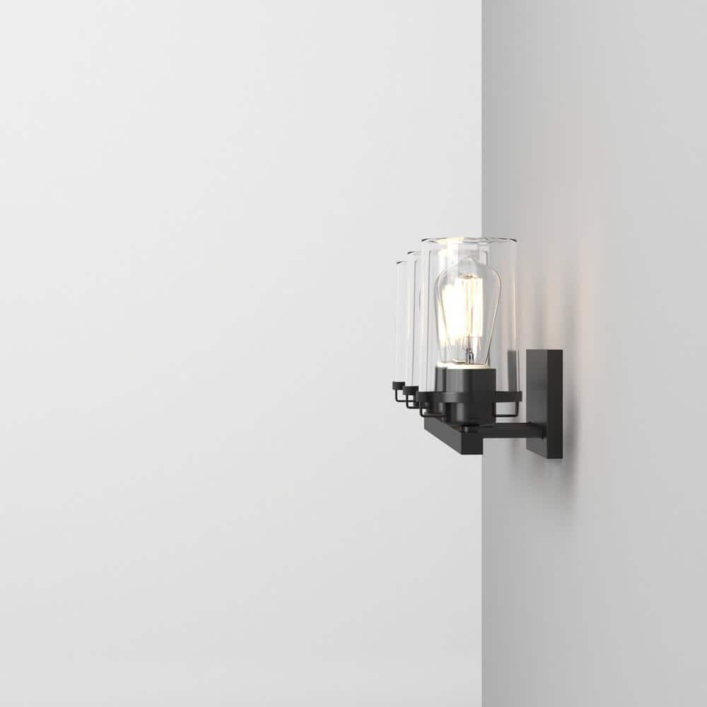 Designers Fountain 93303-BK Jedrek 3 Light Bath in Black