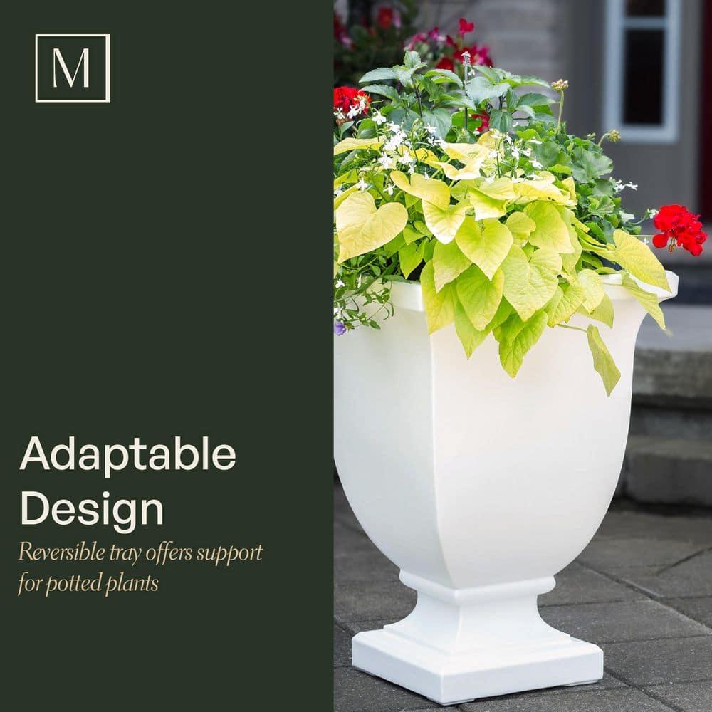 Red Barrel Studio® Arvia Self Water Resin Urn Planter