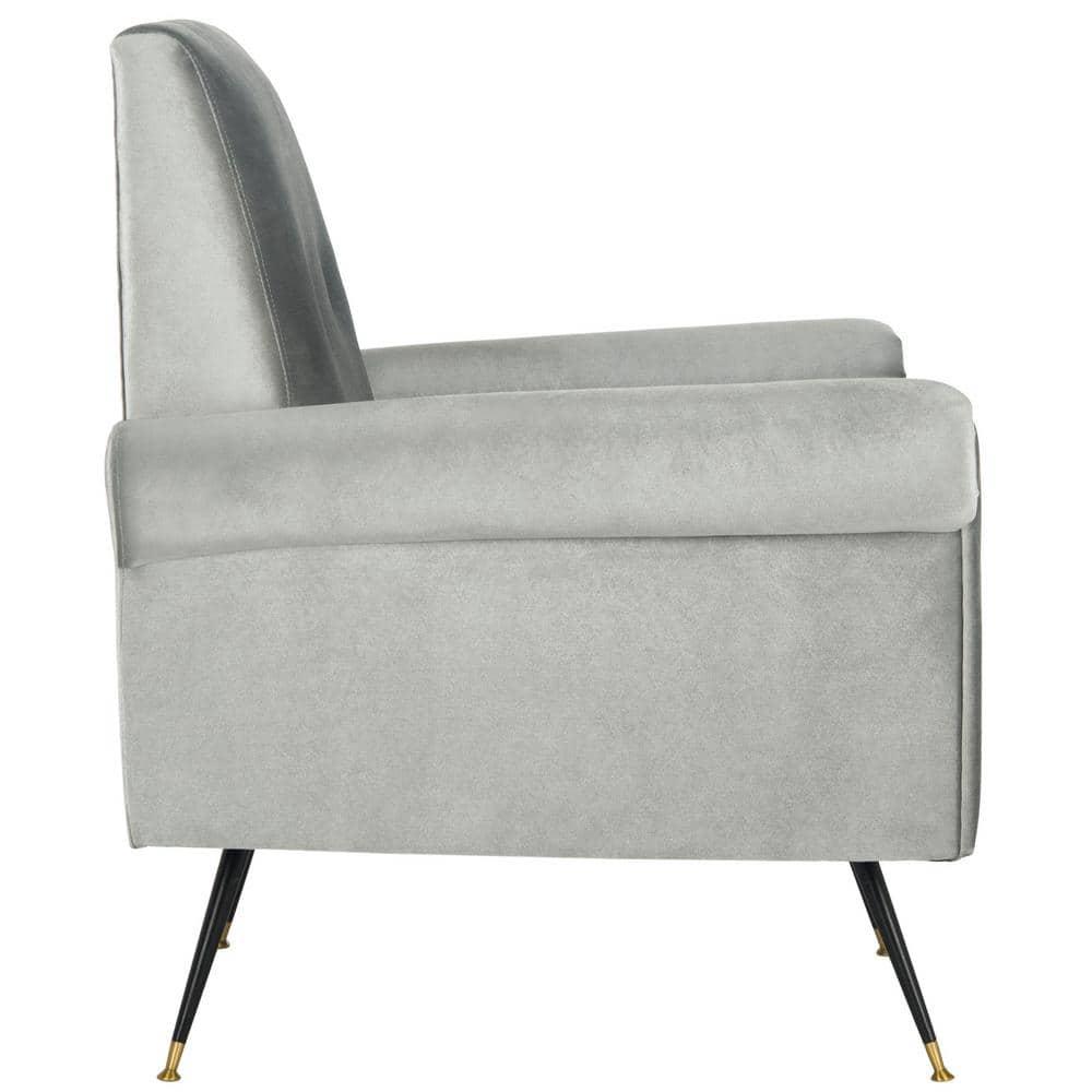 Mira Accent Chair - FOX6285 - Light Grey - Safavieh