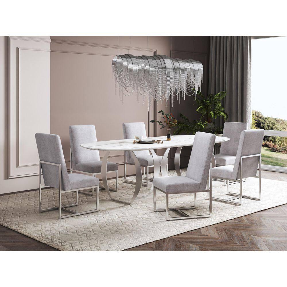 Hokku Designs Johnnette 18.9'' H Velvet Upholstered Side Chair