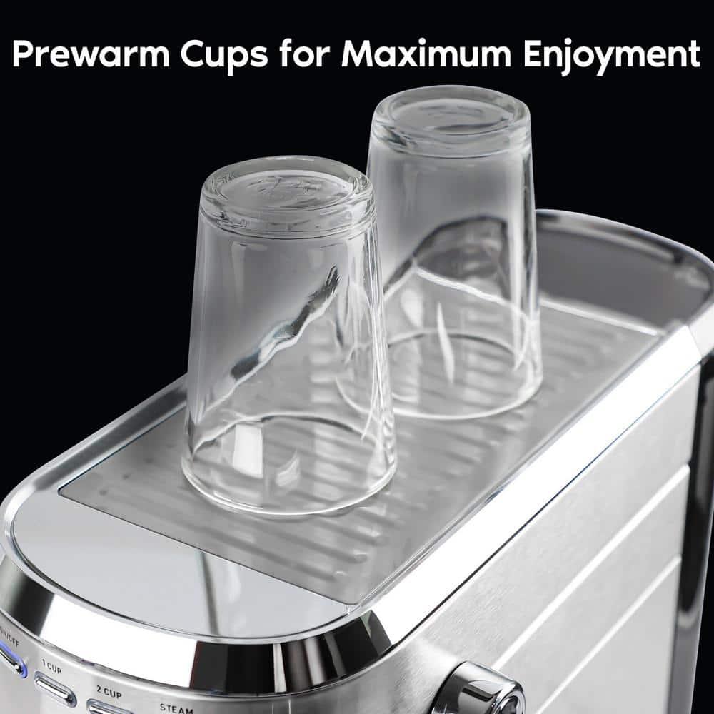 CASABREWS CASABREWS CM5418 20 Bar Espresso Machine Coffee Maker W/ Powerful Steam Wand Stainless Steel