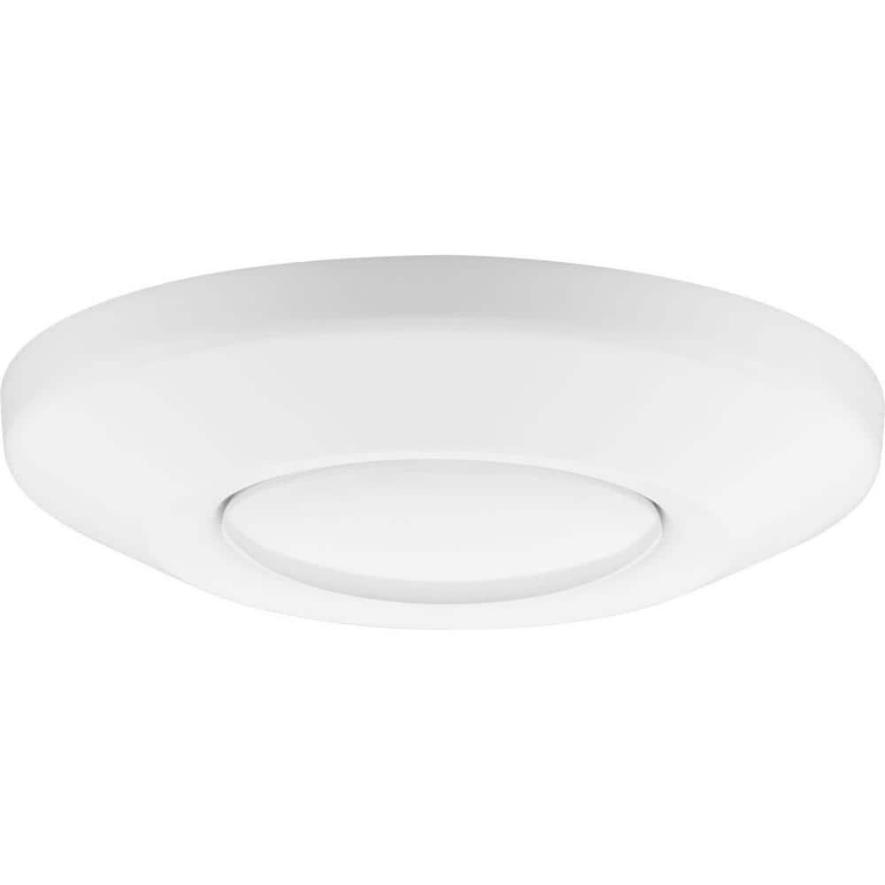 Progress Lighting, Intrinsic Collection, 1-Light Surface Mount, Satin White, Eyeball Downlight