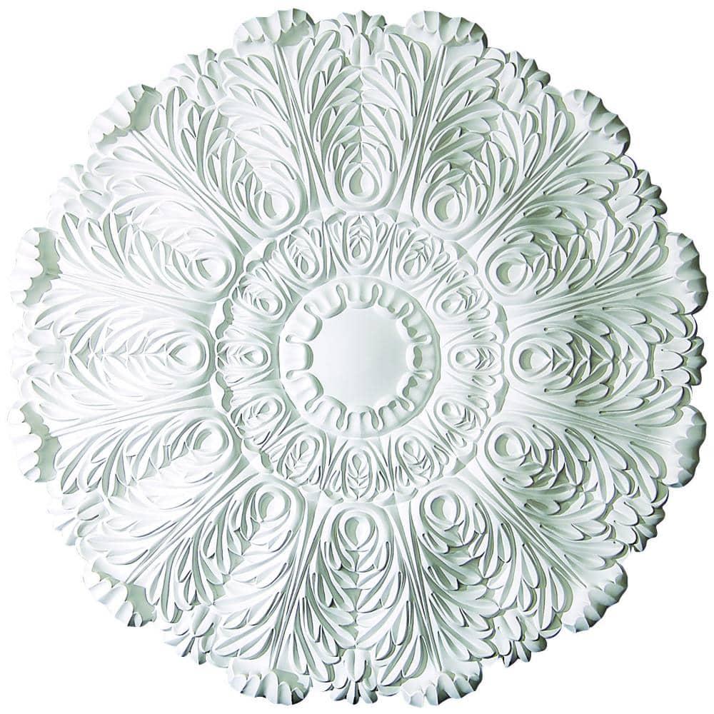 31.5'' H x 31.5'' W x 1.875'' D Plastic Ceiling Medallion
