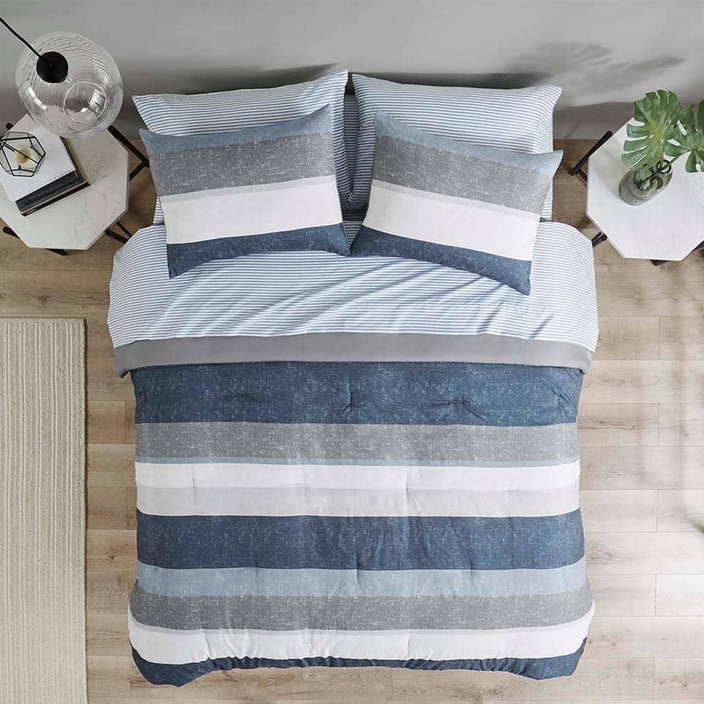 Madison Park Essentials Jaxon Comforter Set with Bed Sheets
