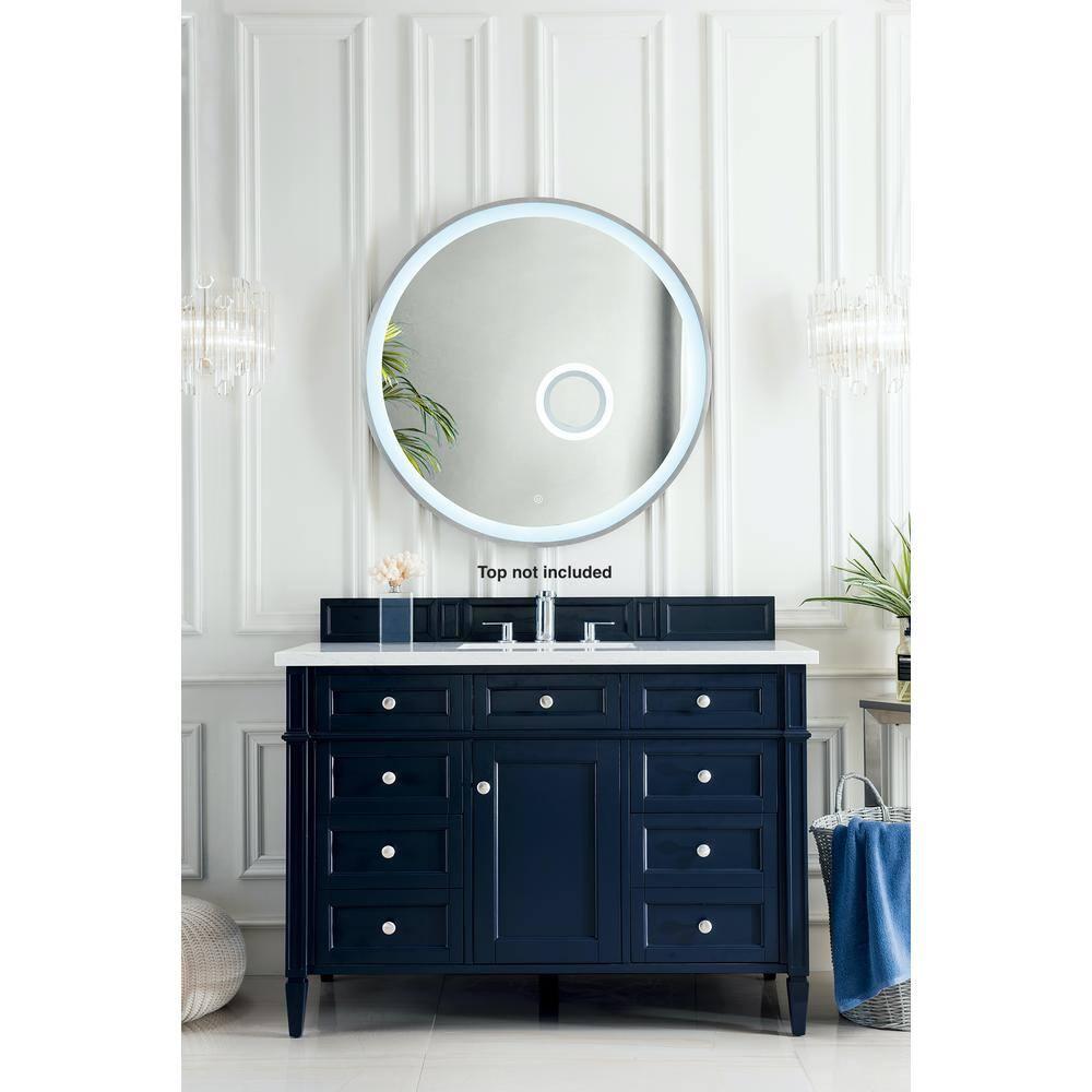 James Martin Vanities 650-V48 Brittany 47" Single Basin Poplar Wood Vanity Cabinet Only -