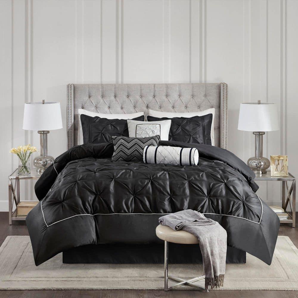 Madison Park Laurel 7 Piece Tufted Comforter Set