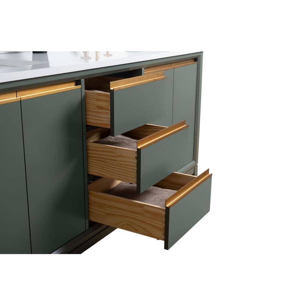72 Double Bathroom Vanity with Top