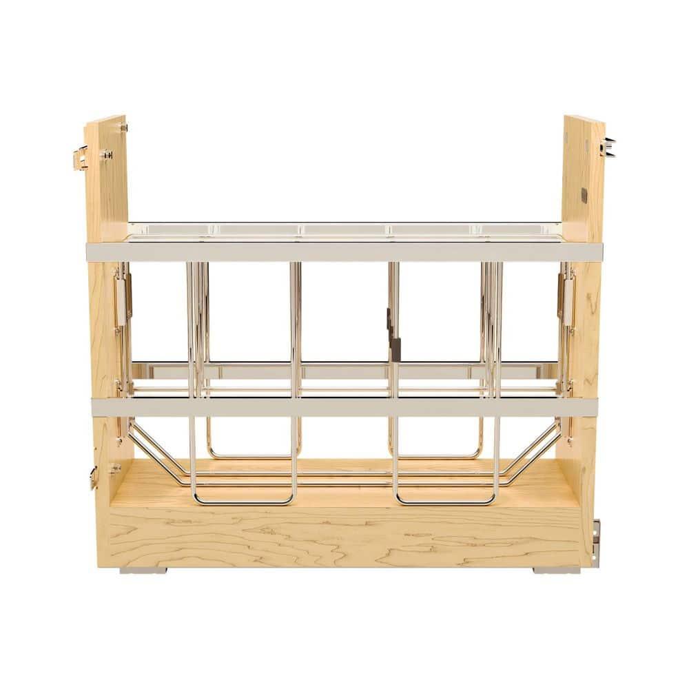 Rev-A-Shelf Rev-A-Shelf Pull Out Cabinet Organizer, Ball Bearing Soft-Close