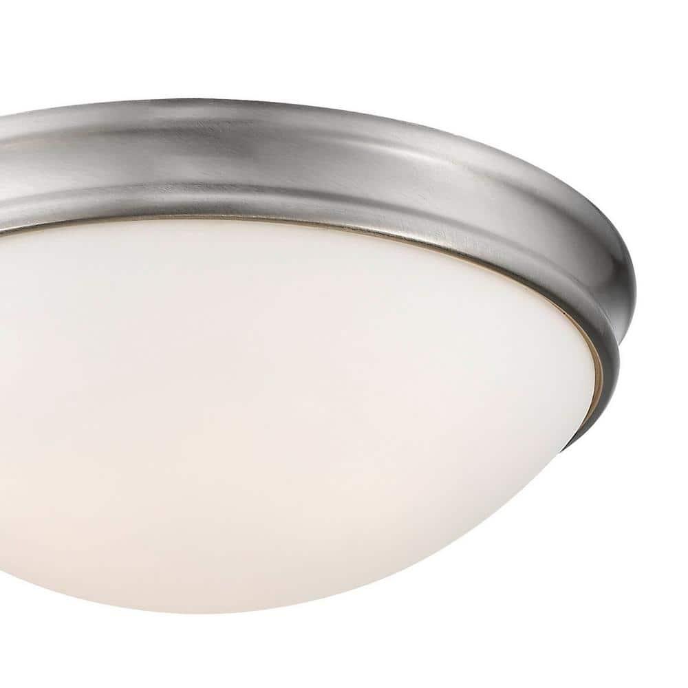 Millennium Lighting 3 - Light Flush Mount in  Brushed Nickel