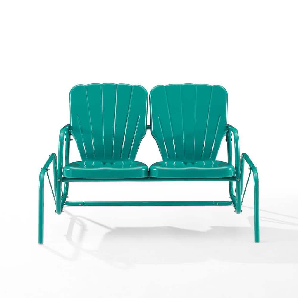 Outdoor Burley Gliding Metal Bench