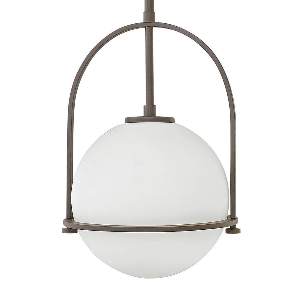 Arie Single Light Glass Dimmable Pendant