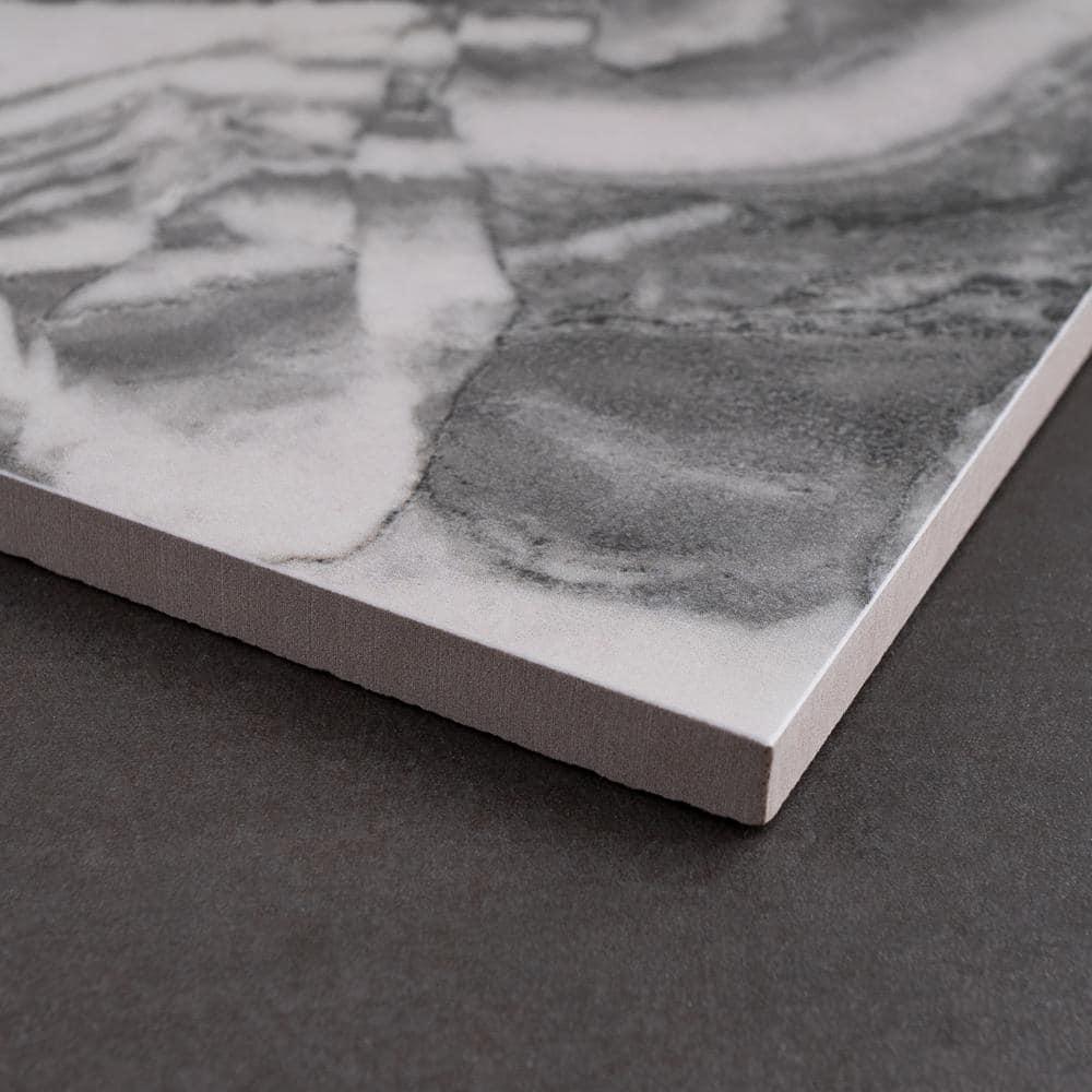 Supreme Tile Senzia Square 7.87 in. x 7.87 in. Matte Porcelain Marble look Floor and Wall Tile