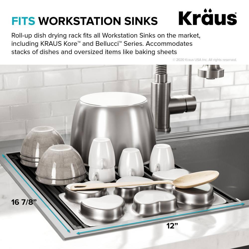 Kraus Kore Over the Sink Dish Rack