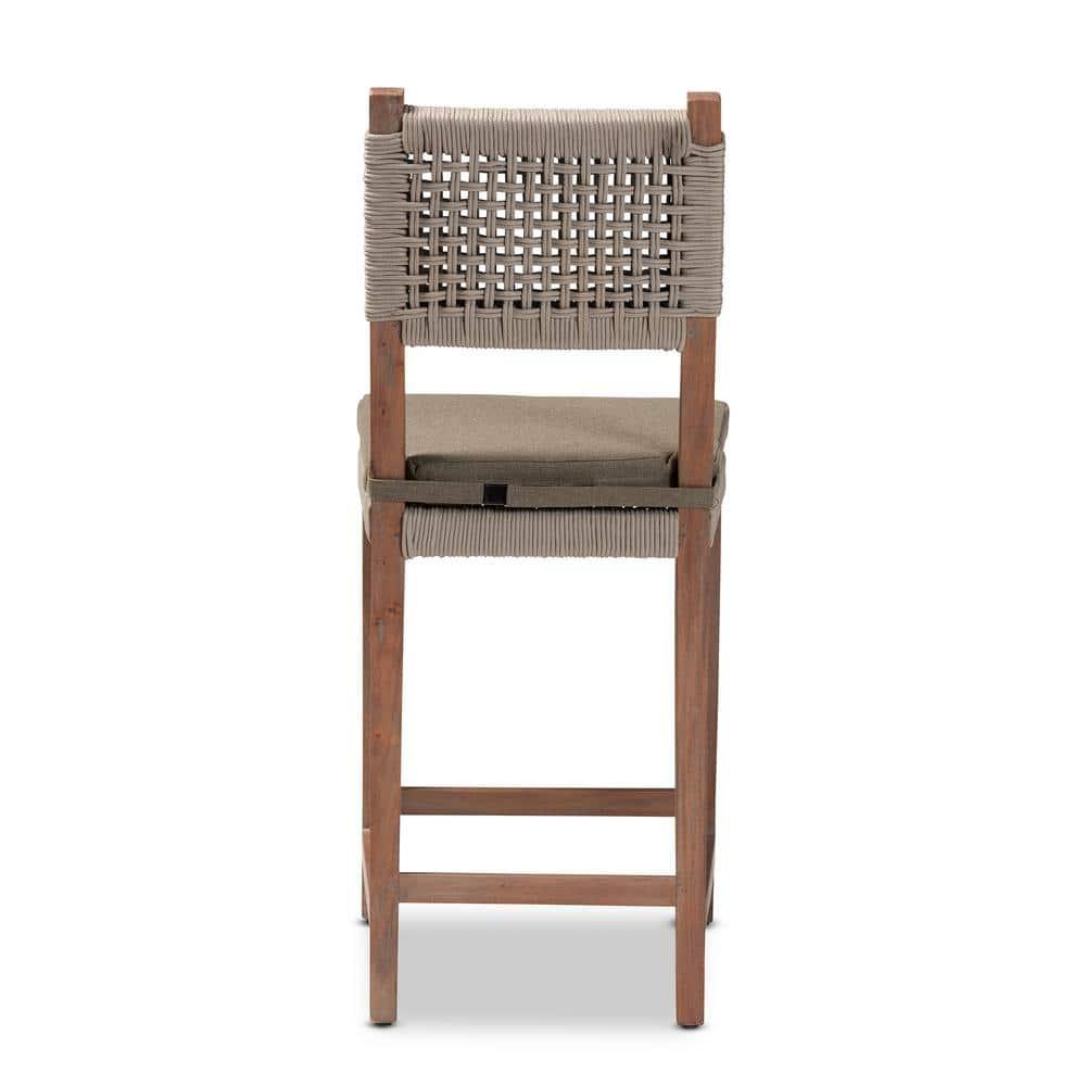 Bayou Breeze Datavia Solid Wood Counter Stool