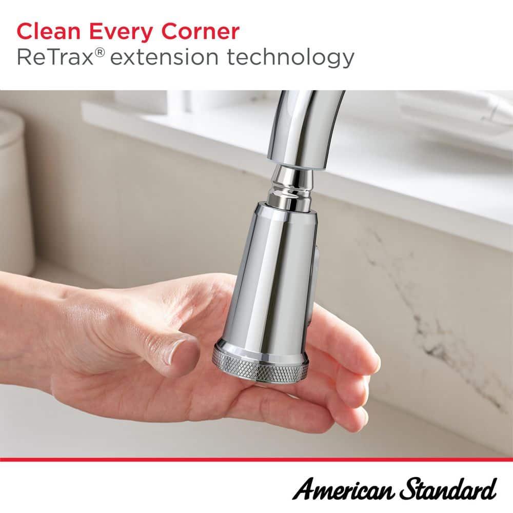 American Standard Belmeade Widespread Faucet 2-handle Bathroom Faucet with Drain Assembly 7426801.002