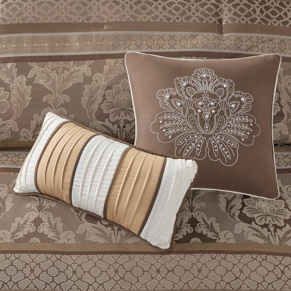 Madison Park Bellagio 7 Piece Jacquard Comforter Set