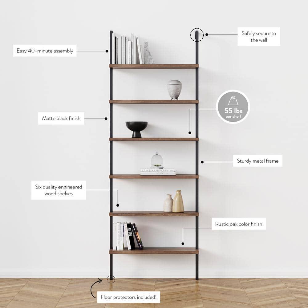Nathan James Theo Ladder Bookcase