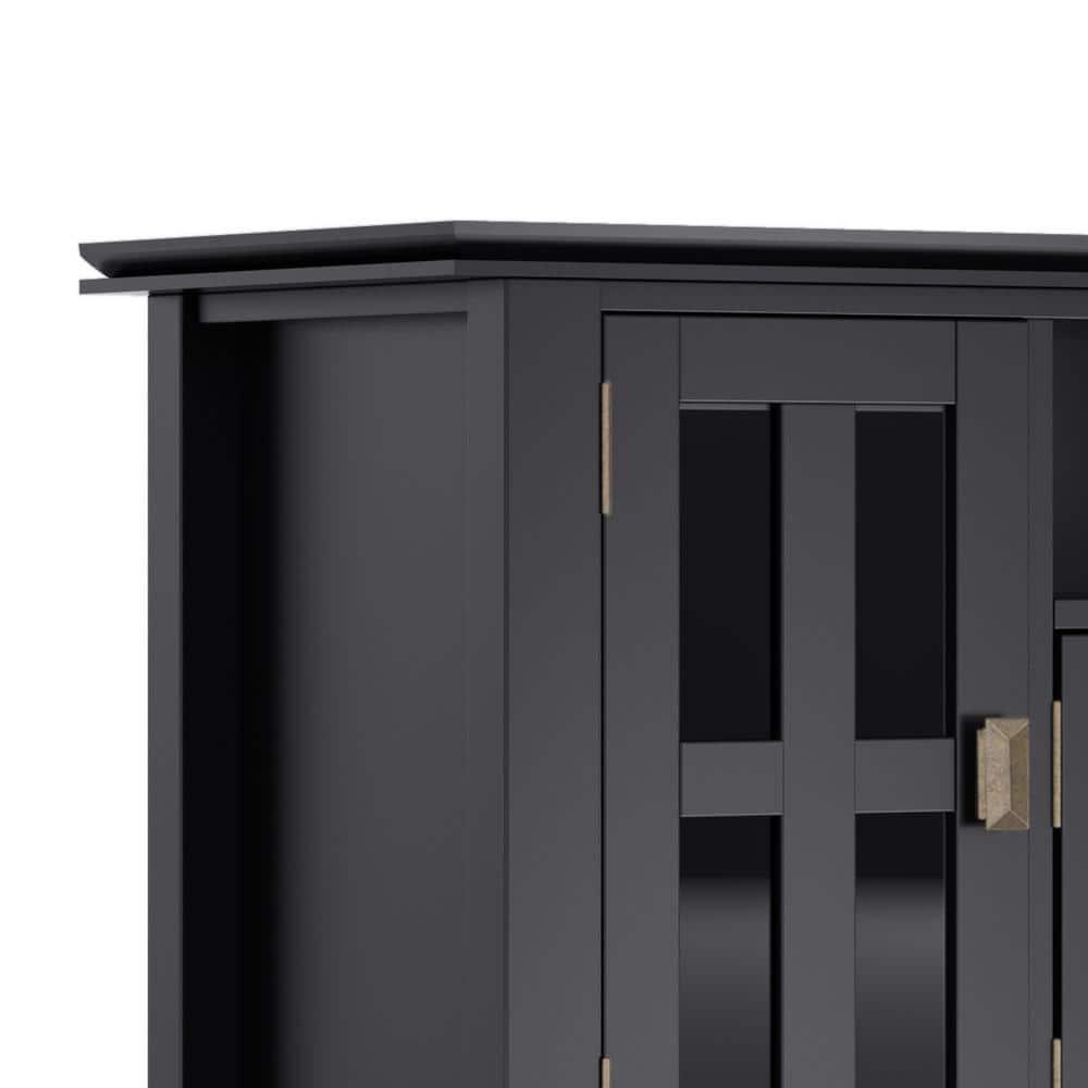 Simpli Home Artisan SOLID WOOD 72 inch TV Media Stand