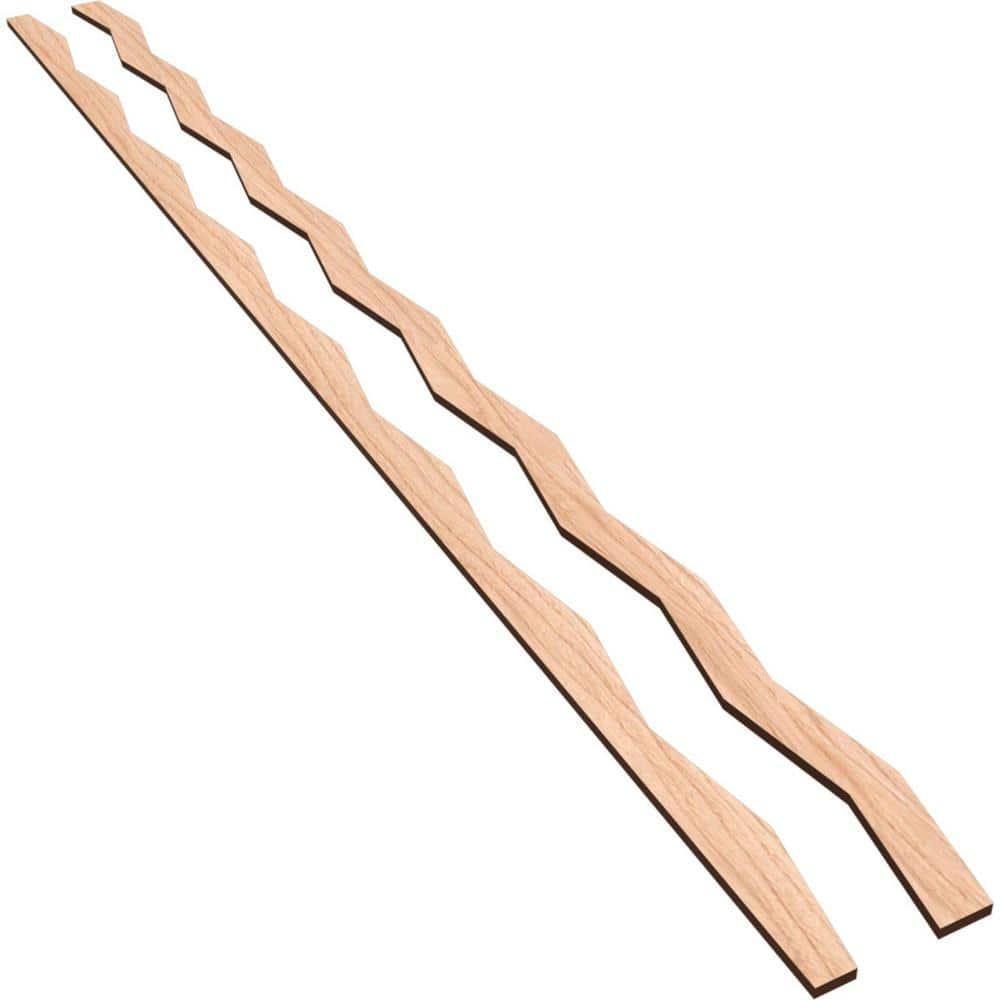 Eastport Adjustable Wood Decorative Slat Wall Panel Kit
