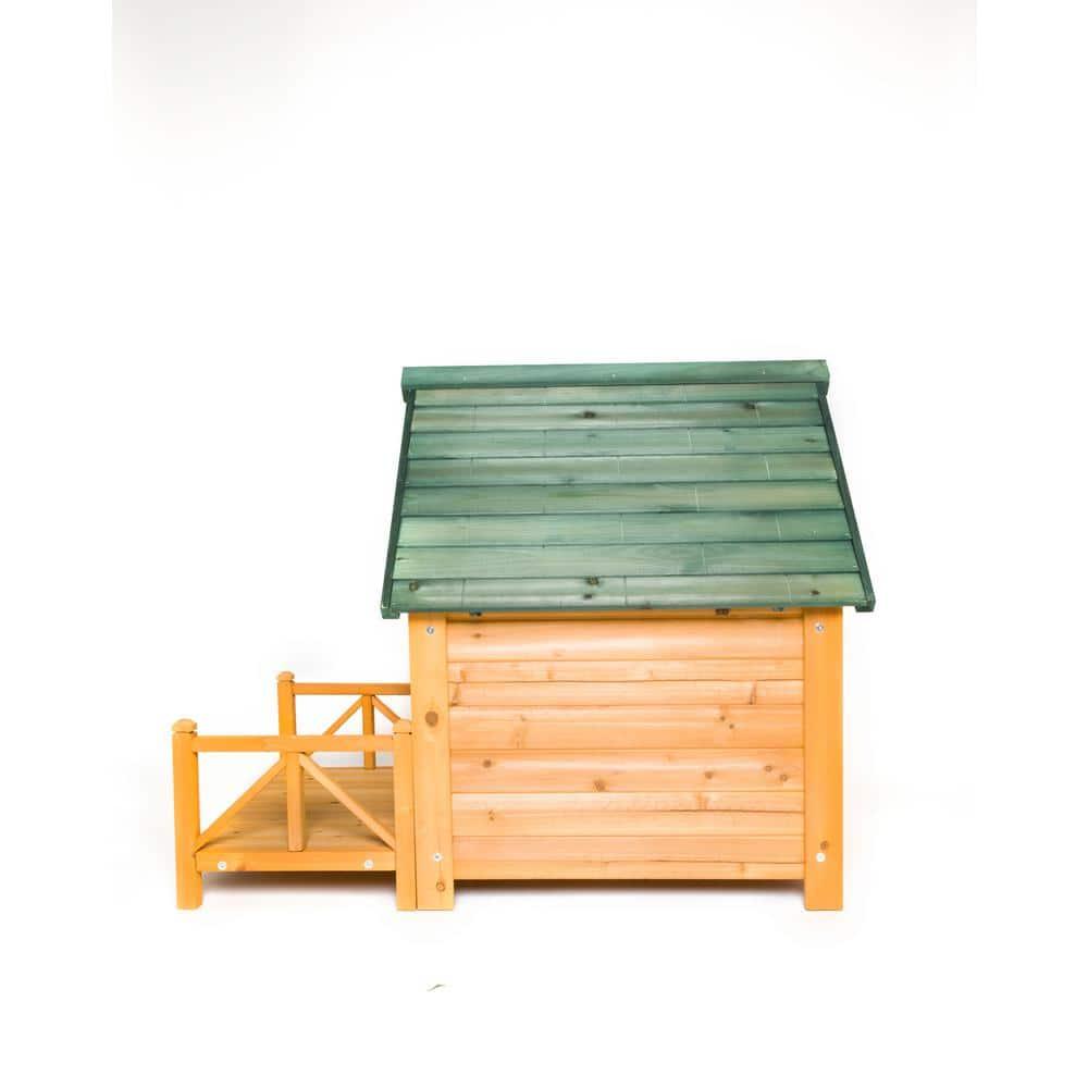 Creative Cedar Designs K-9 Kastle Dog House