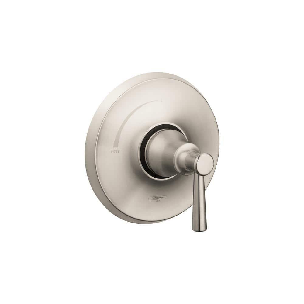 Hansgrohe Joleena Transitional 1-Handle 7-Inch Wide Pressure/ Shower Balance Valve Trim Only In Chrome, 04779000