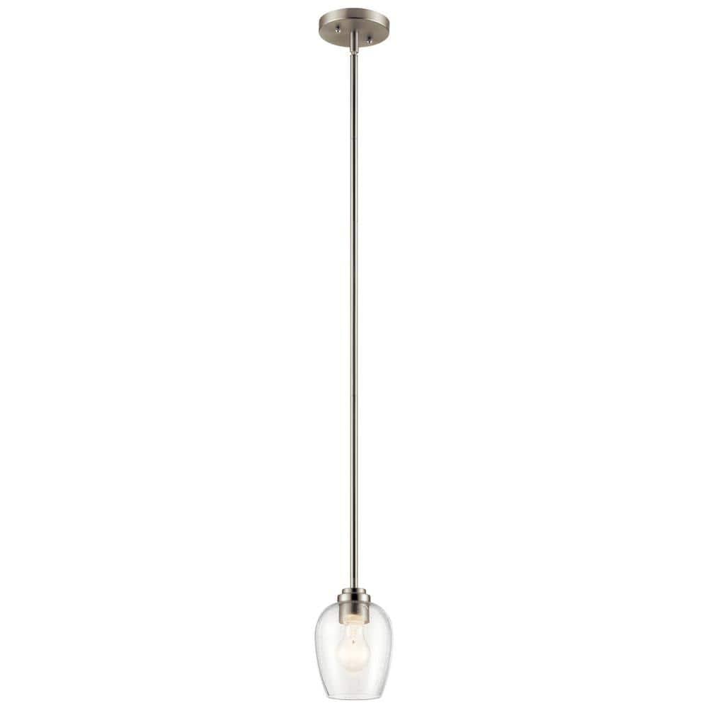 Kichler Lighting Valserrano 1 - Light Pendant in  Brushed Nickel