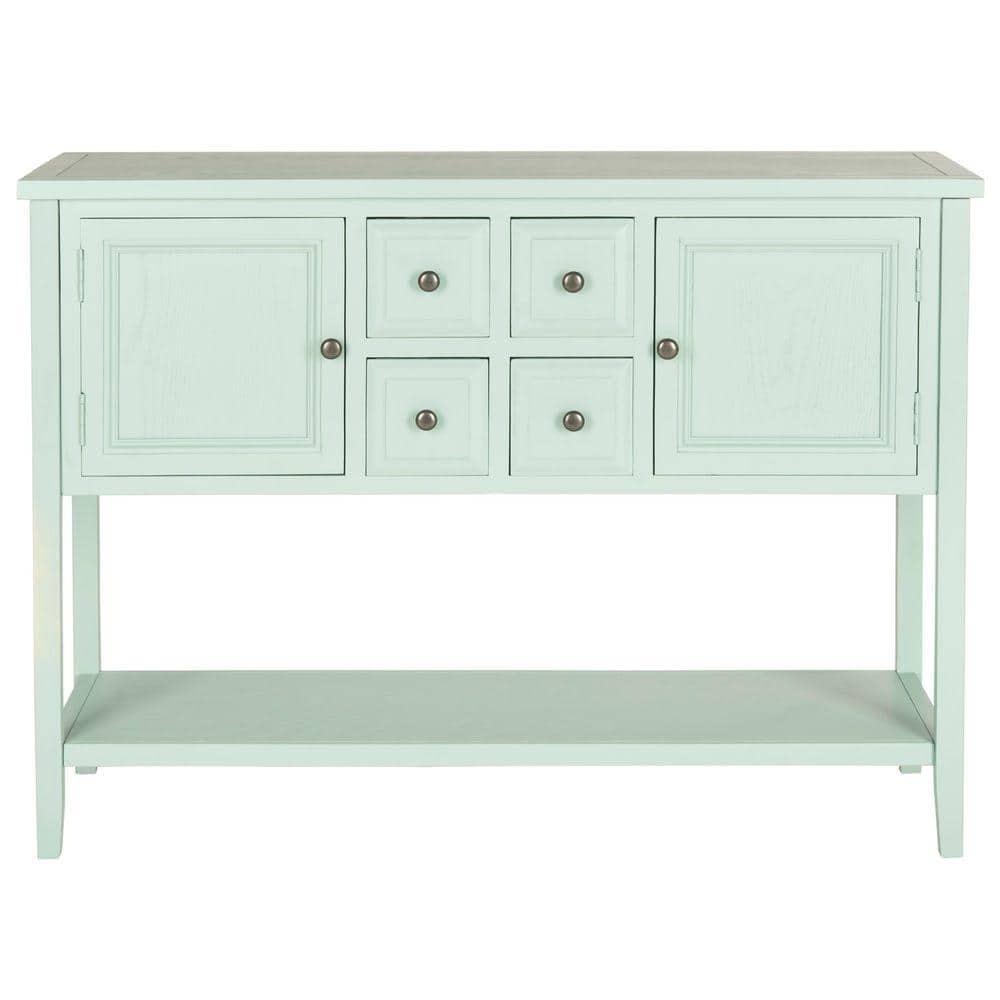 Charlotte Sideboard - AMH6517 - Aqua Smoke - Safavieh Couture